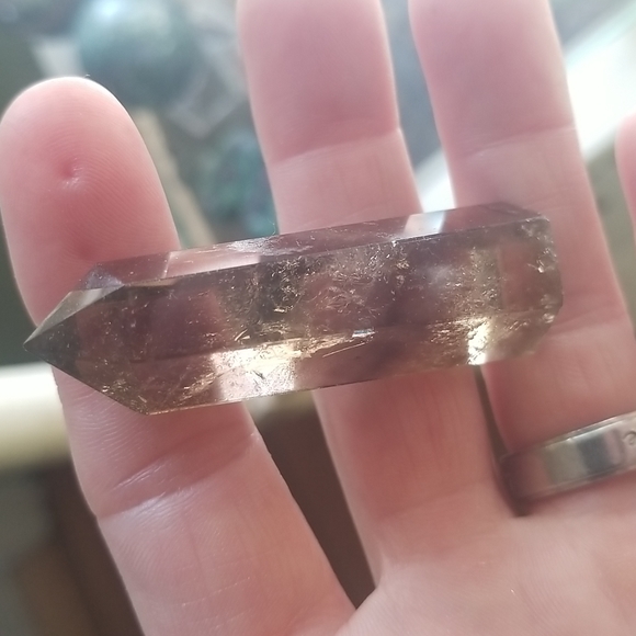 Smokey Quartz Standing Point/Tower - Picture 1 of 8